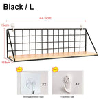 Drill-Free Wall Shelves