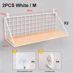 Drill-Free Wall Shelves