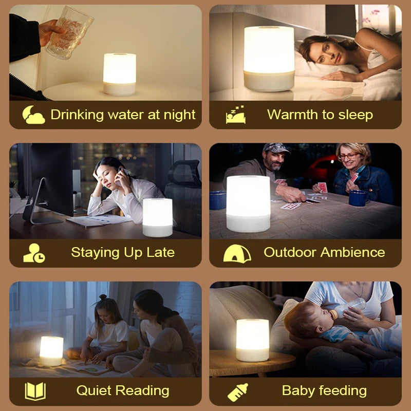 Dimmable LED Bedside Lamp