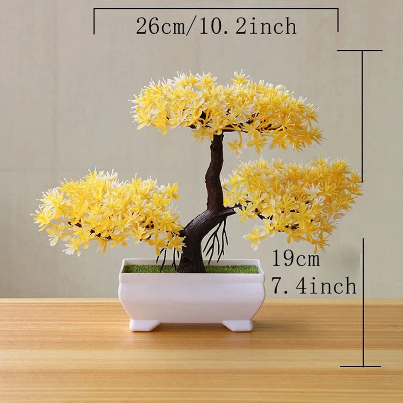 Artificial Bonsai Tree Decor