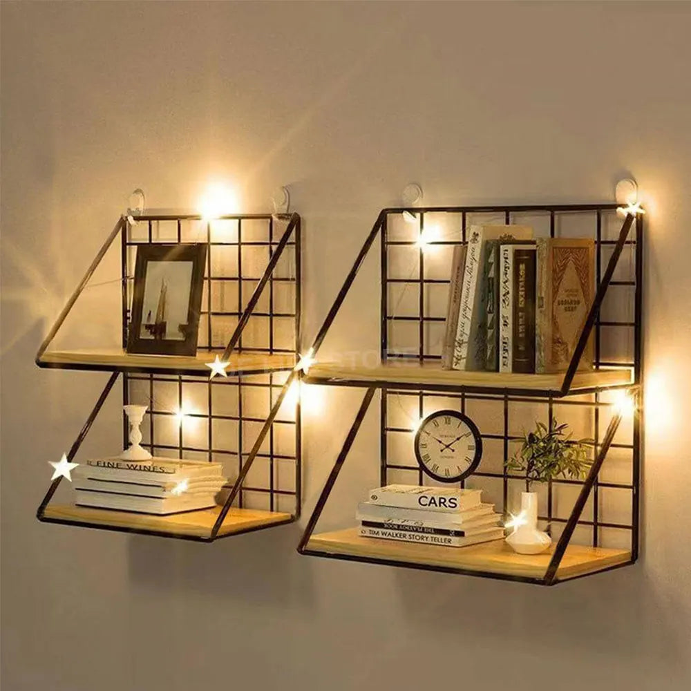 Drill-Free Wall Shelves