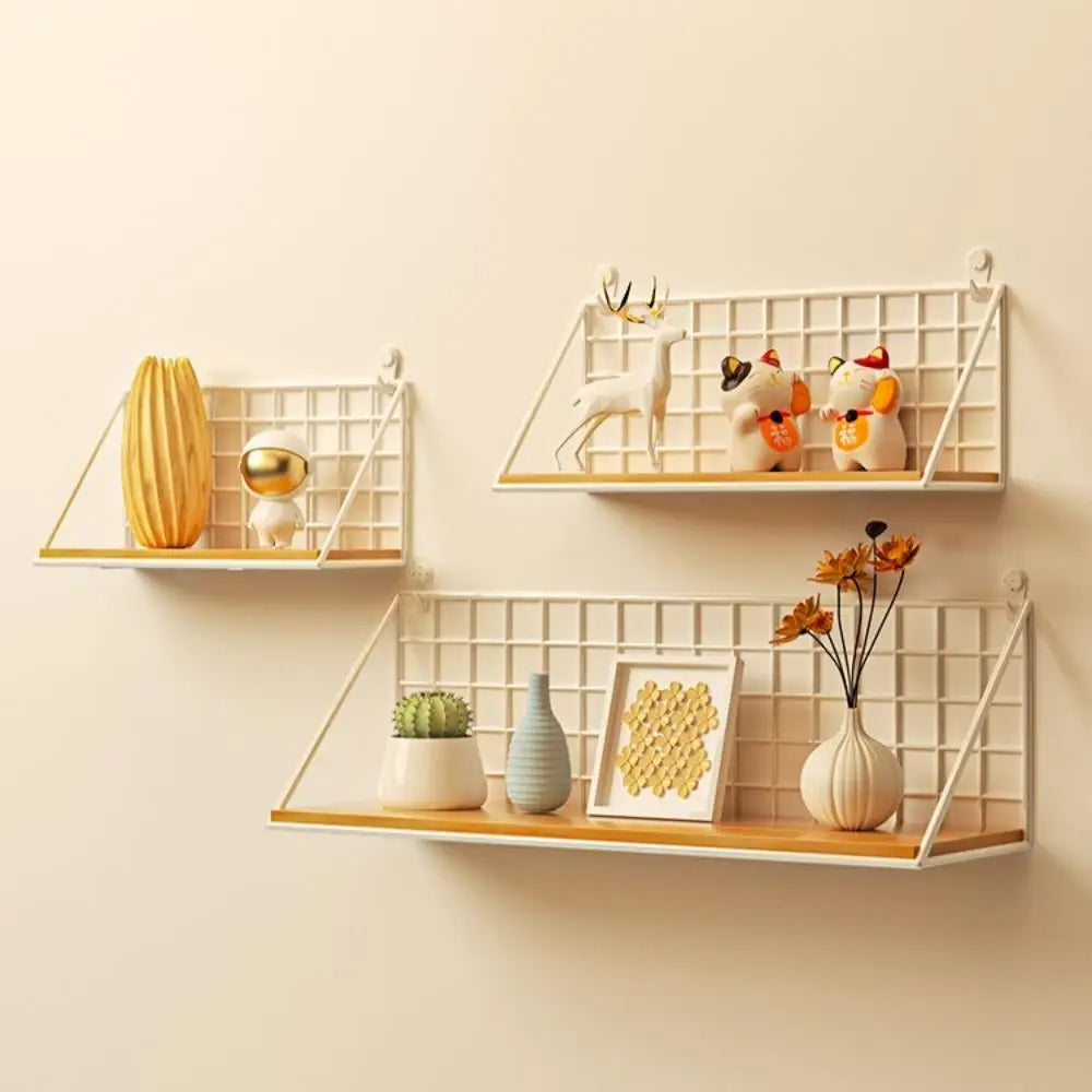 Drill-Free Wall Shelves