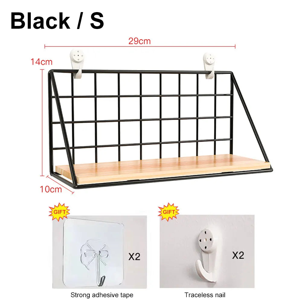 Drill-Free Wall Shelves