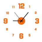 DIY Frameless Wall Clock