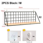 Drill-Free Wall Shelves