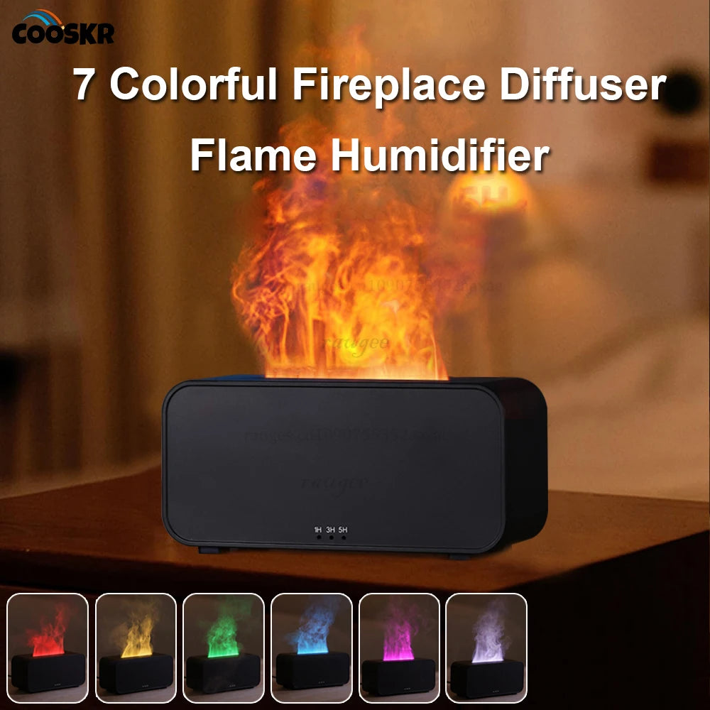 Mini Flame Aroma Diffuser