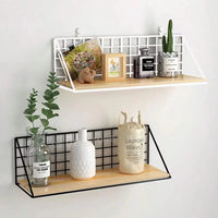 Drill-Free Wall Shelves