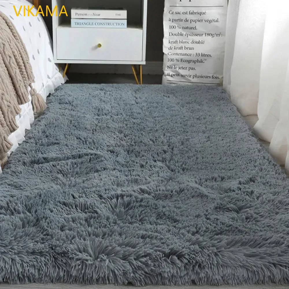 Soft Washable Silk Wool Rug